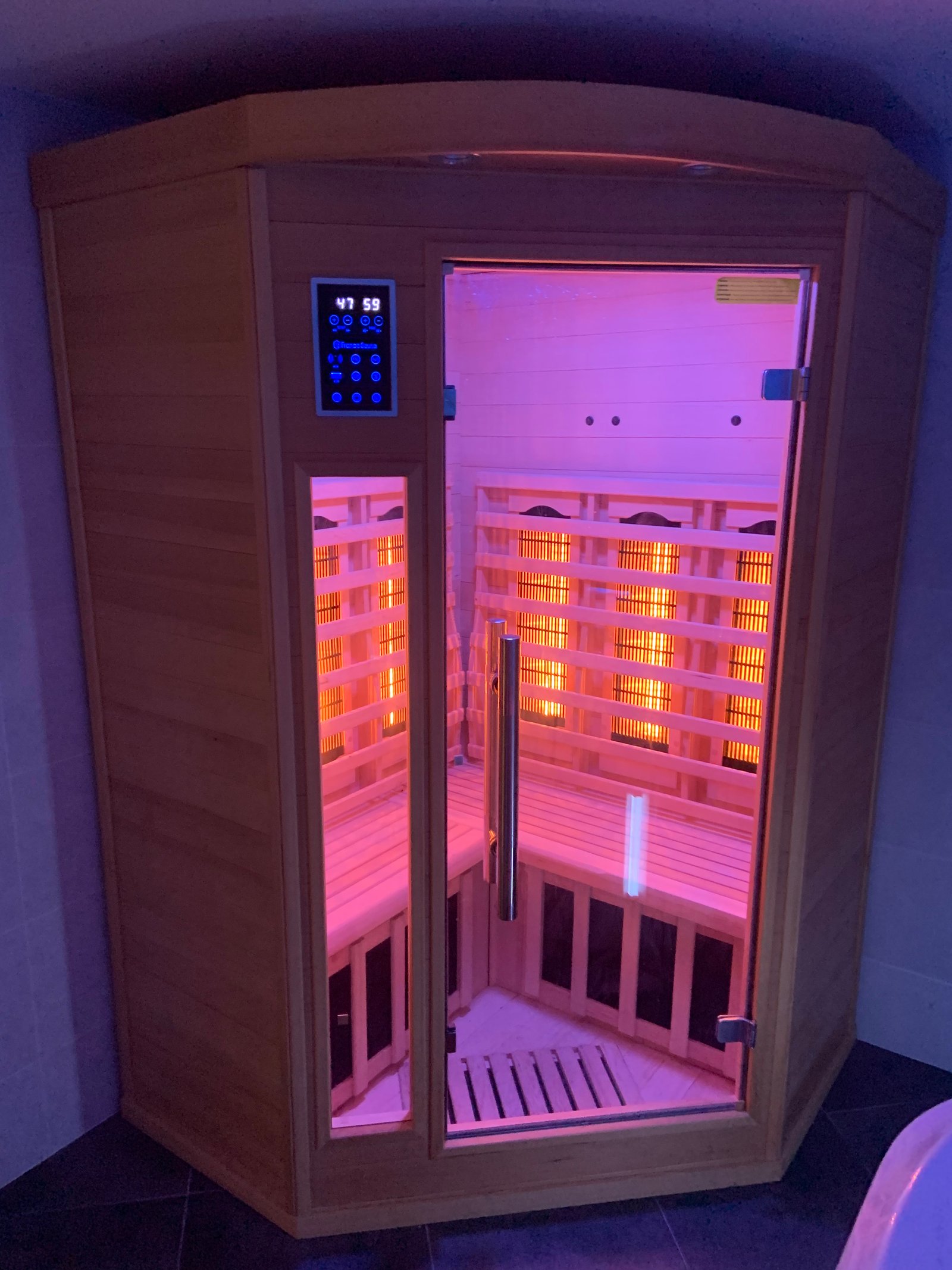 Sauna finlandais — Romance Jacuzzi
